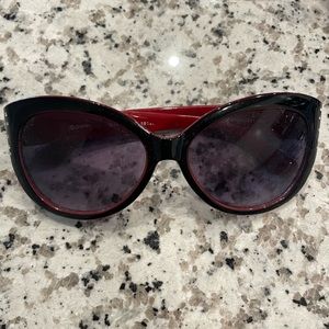 Disney sunglasses! Burgundy and Black wit tine stones on the sides.